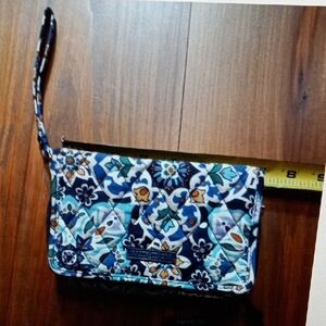 Vera Bradley Floral Patterned Wristlet